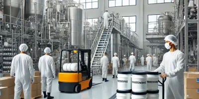 DALL·E-2024-12-09-16.02.55-A-clean-and-organized-manufacturing-facility-with-workers-handling-products-that-contain-Betaine-as-an-ingredient.-The-workers-should-be-using-safety-
