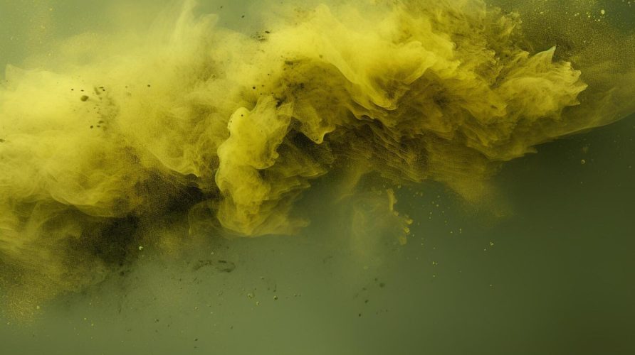 ai-generated-olive-color-powder-splash-background-free-photo